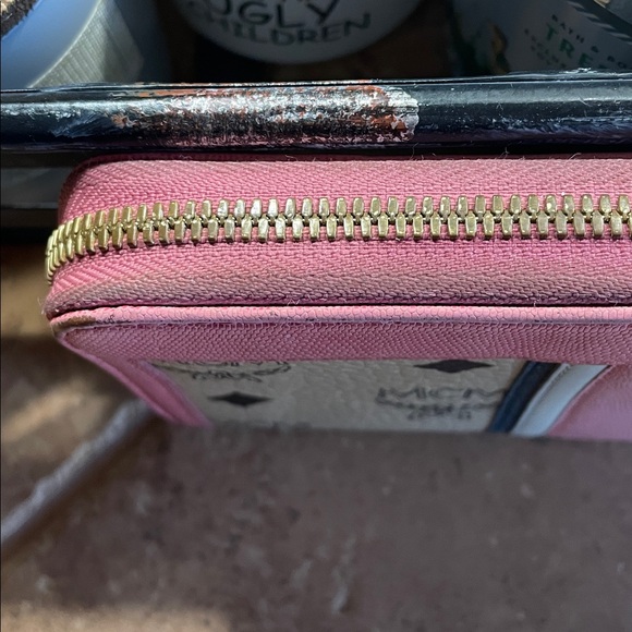 MCM Pink and Tan Wallet - Picture 15 of 16